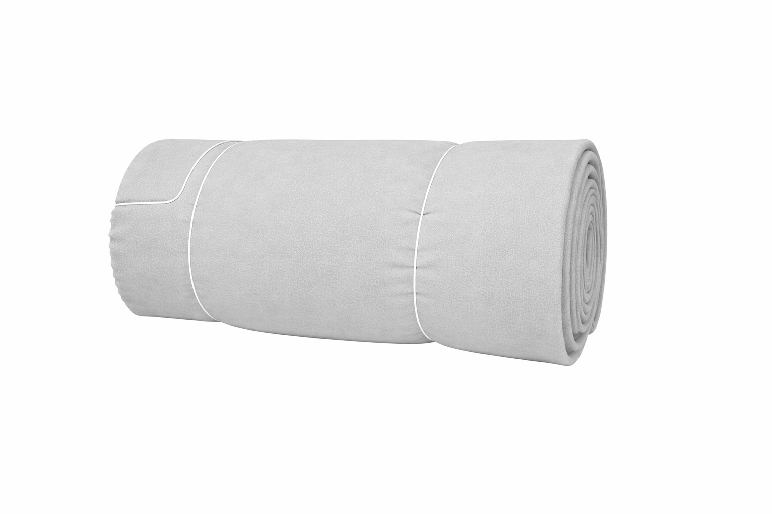 brandwerend Flanel 130 cm lichtgrijs (9900) baal 60m voor events, theater en beurzen