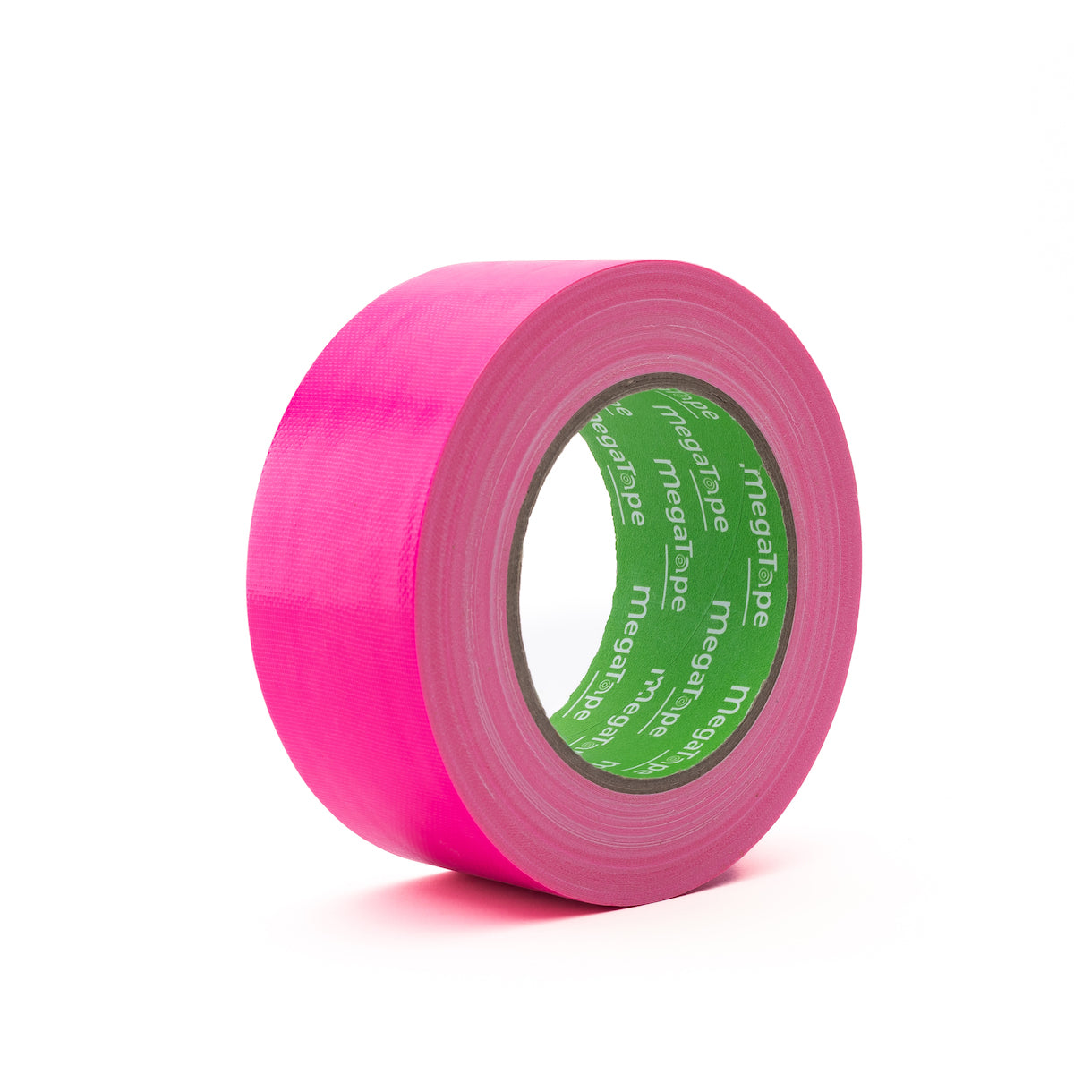MegaTape UT70 fluor gaffa tape 25 m op rol 50 mm rose voor events, theater en beurzen