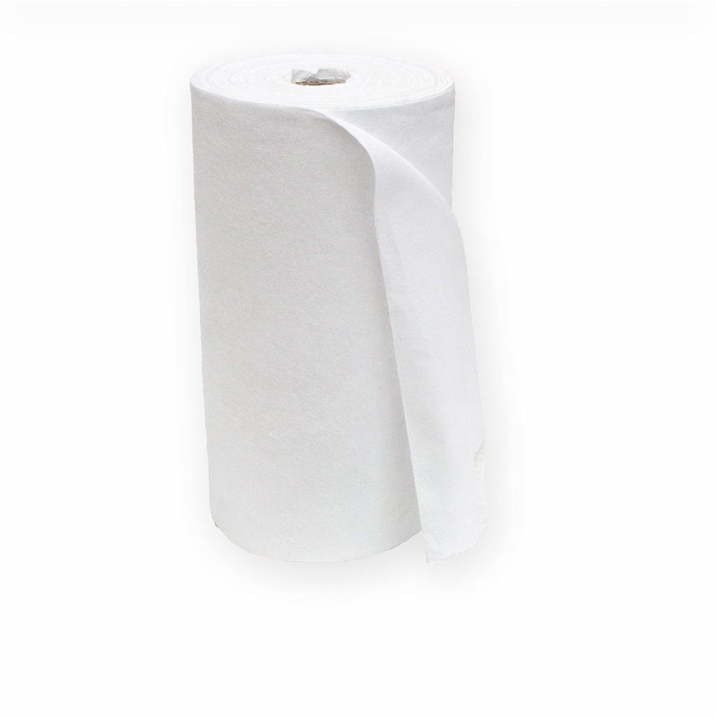 Premium flanel · 40 cm · wit (0301) · rol 60m