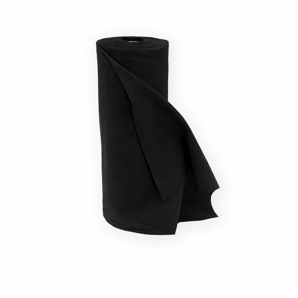 Premium flanel · 60 cm · zwart (9300) · rol 30m