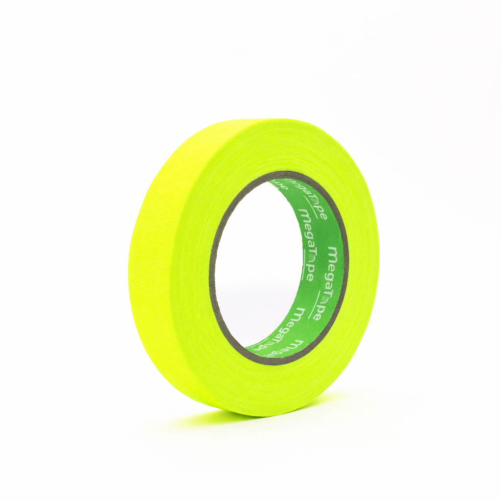 MegaTape UT120 writable fluorine gaffa tape 25 mm x 25 m Yellow