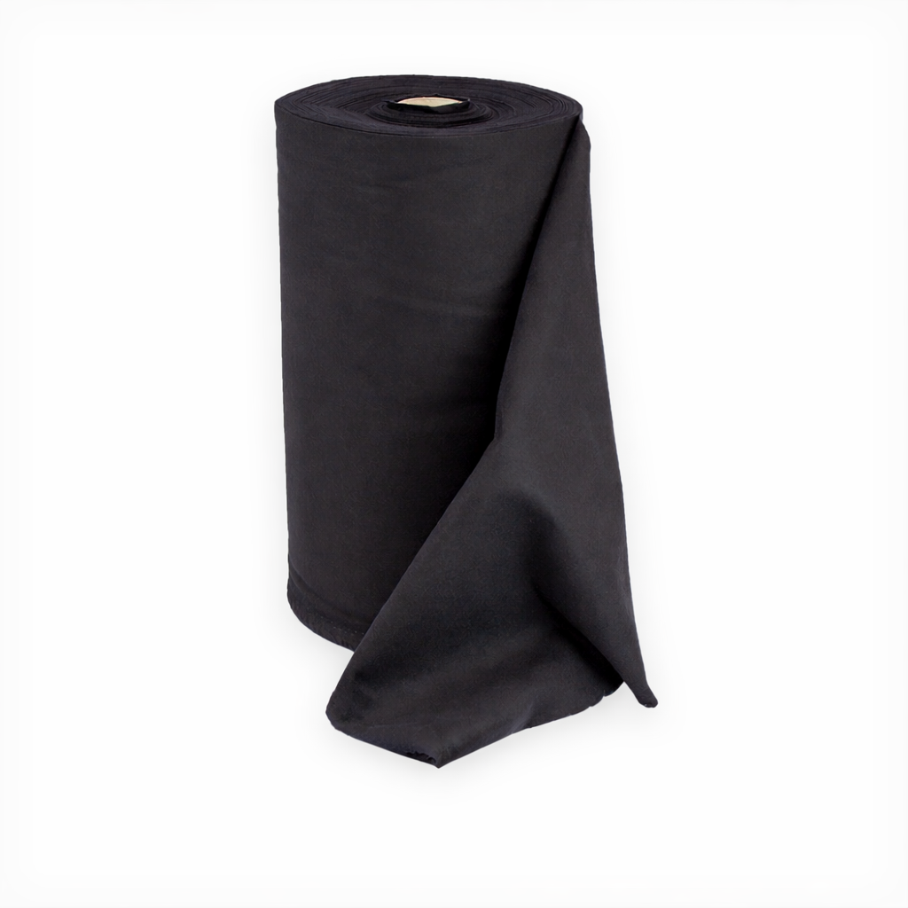 Premium flanel · 40 cm · zwart (9300) · rol 30m